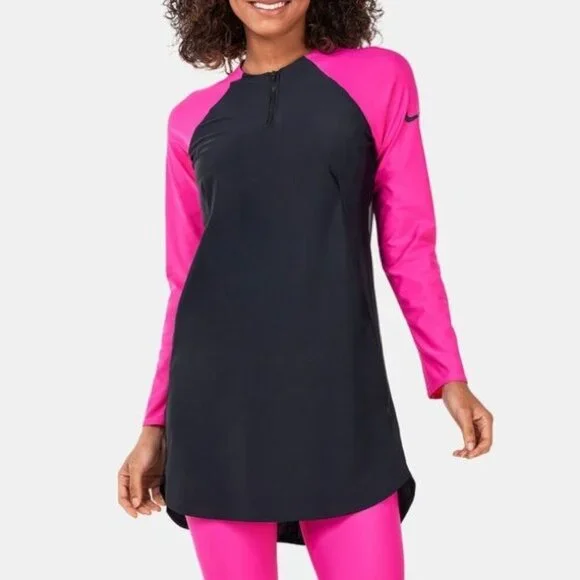 Nike Victory Long-Sleeve Swim Dress Size XS Swim